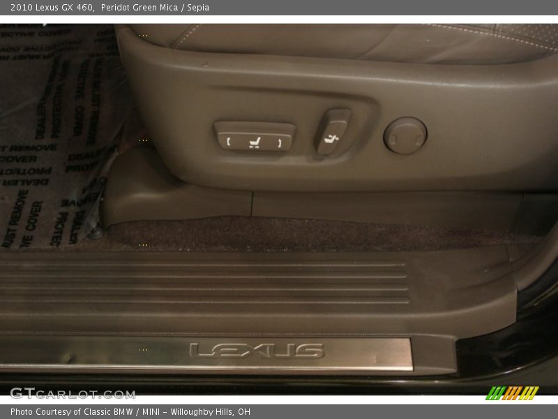 Peridot Green Mica / Sepia 2010 Lexus GX 460