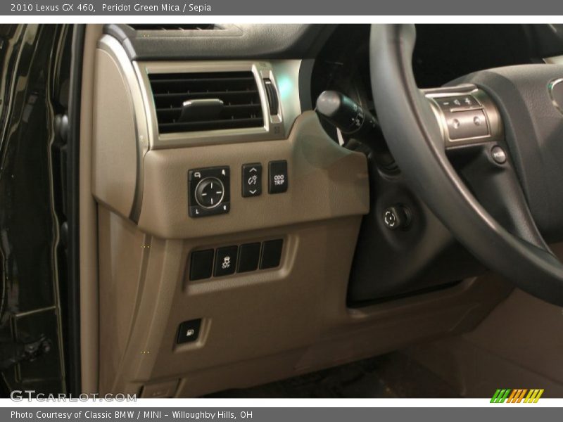 Peridot Green Mica / Sepia 2010 Lexus GX 460