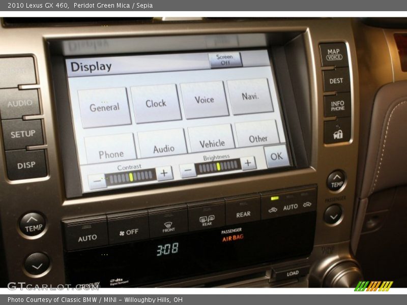 Peridot Green Mica / Sepia 2010 Lexus GX 460