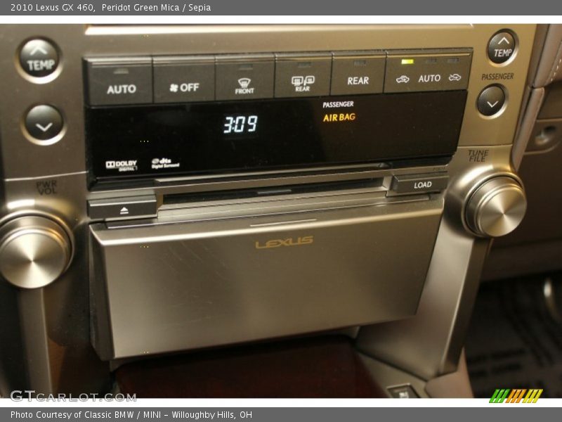 Peridot Green Mica / Sepia 2010 Lexus GX 460