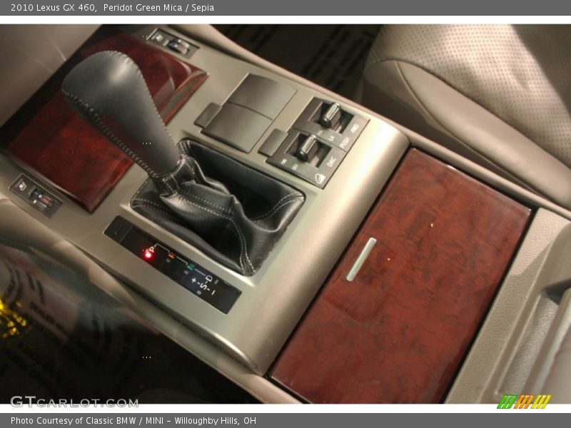 Peridot Green Mica / Sepia 2010 Lexus GX 460
