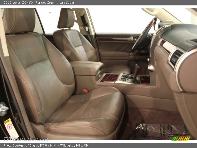 Peridot Green Mica / Sepia 2010 Lexus GX 460