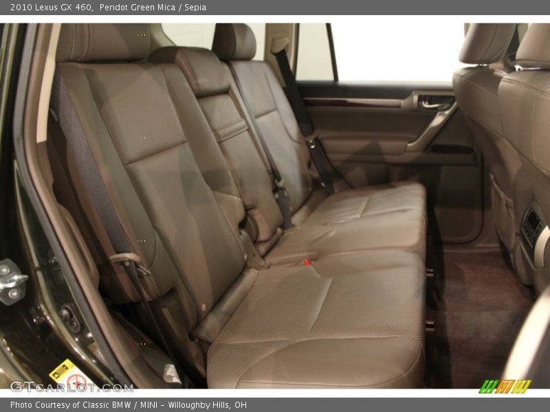 Peridot Green Mica / Sepia 2010 Lexus GX 460