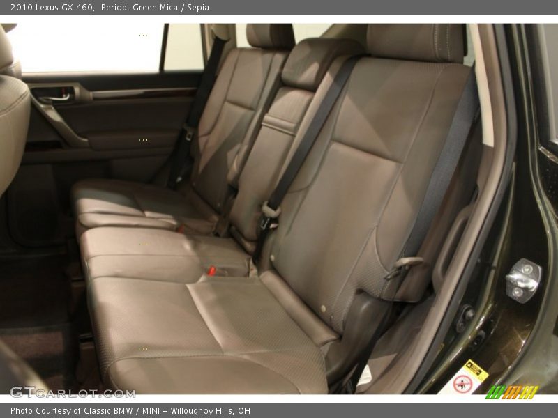Peridot Green Mica / Sepia 2010 Lexus GX 460