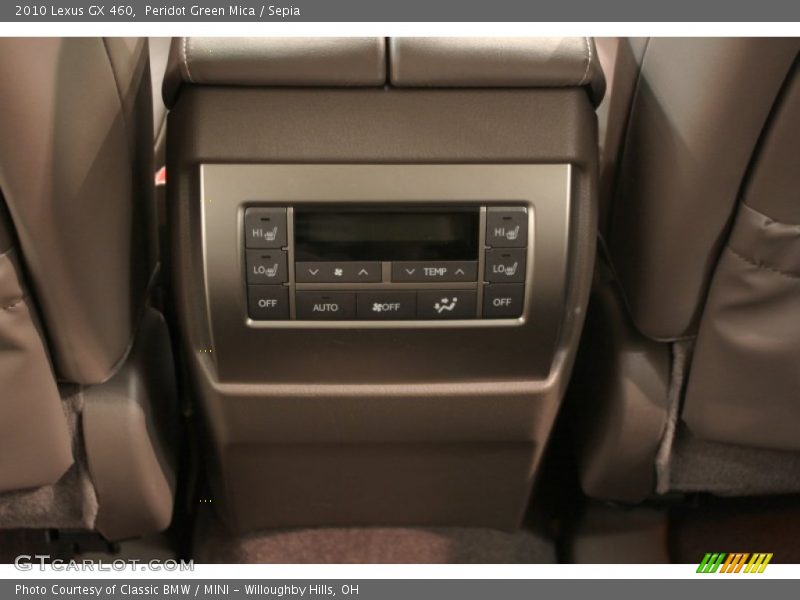 Peridot Green Mica / Sepia 2010 Lexus GX 460