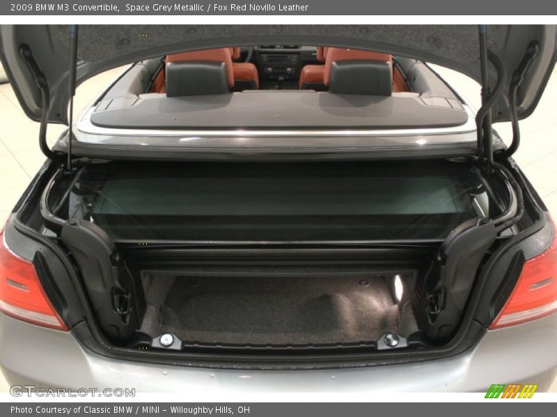  2009 M3 Convertible Trunk