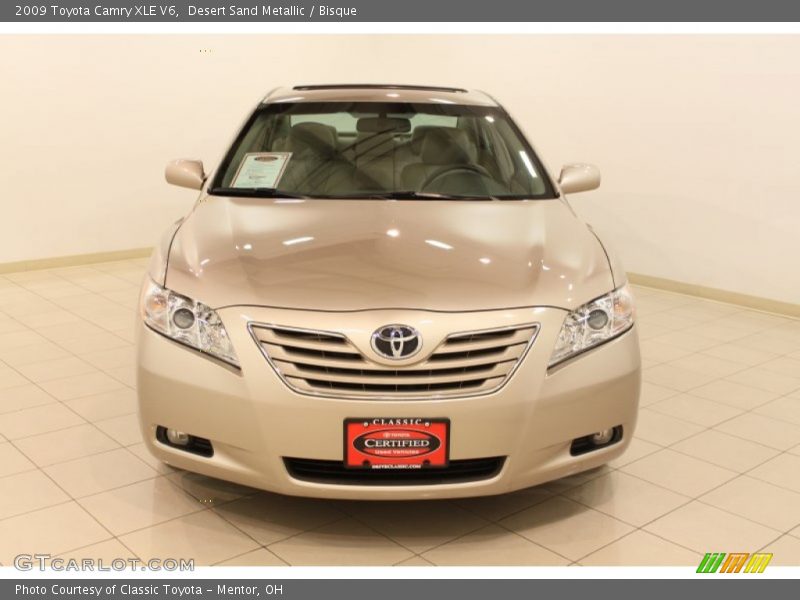 Desert Sand Metallic / Bisque 2009 Toyota Camry XLE V6