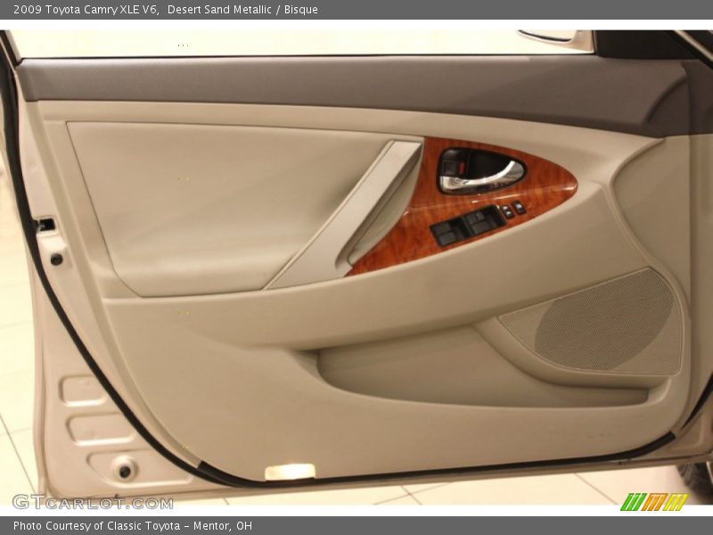Desert Sand Metallic / Bisque 2009 Toyota Camry XLE V6