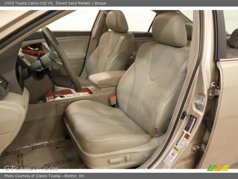 Desert Sand Metallic / Bisque 2009 Toyota Camry XLE V6