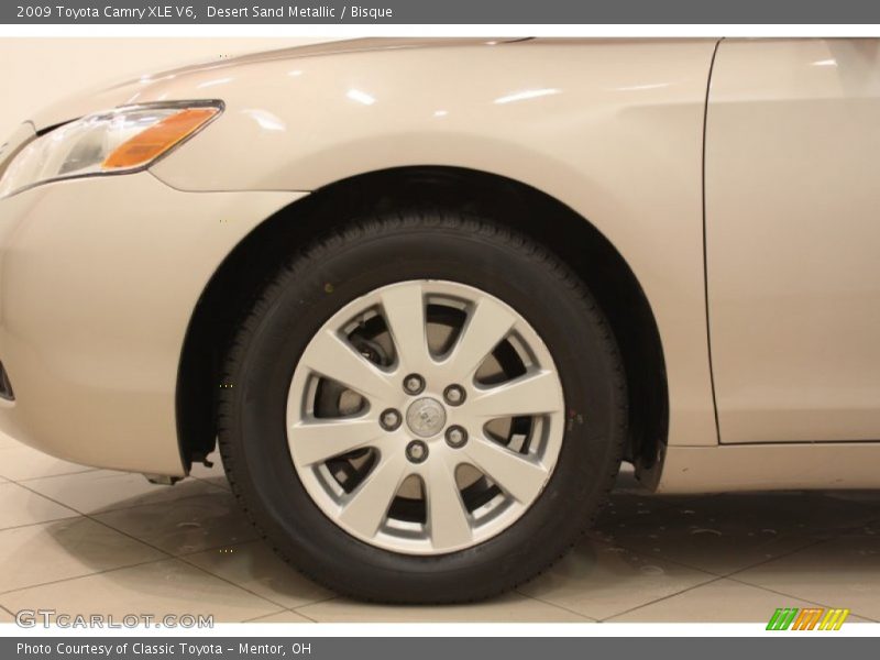 Desert Sand Metallic / Bisque 2009 Toyota Camry XLE V6