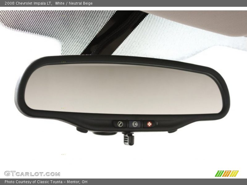 White / Neutral Beige 2008 Chevrolet Impala LT