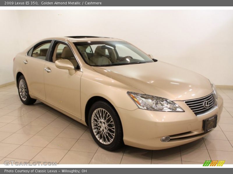 Golden Almond Metallic / Cashmere 2009 Lexus ES 350