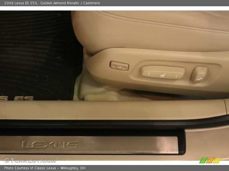 Golden Almond Metallic / Cashmere 2009 Lexus ES 350
