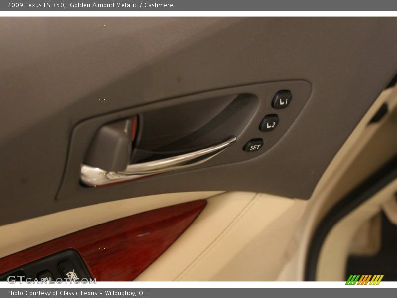 Golden Almond Metallic / Cashmere 2009 Lexus ES 350