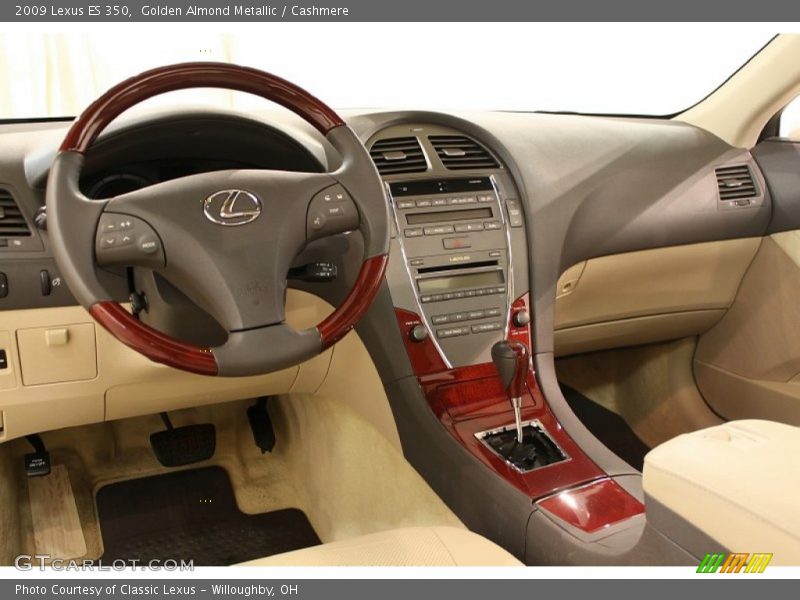 Golden Almond Metallic / Cashmere 2009 Lexus ES 350