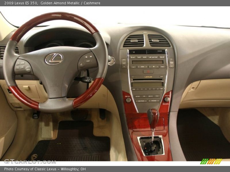 Golden Almond Metallic / Cashmere 2009 Lexus ES 350