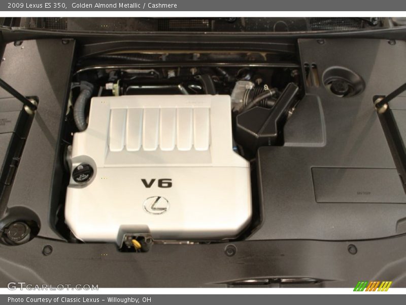 Golden Almond Metallic / Cashmere 2009 Lexus ES 350