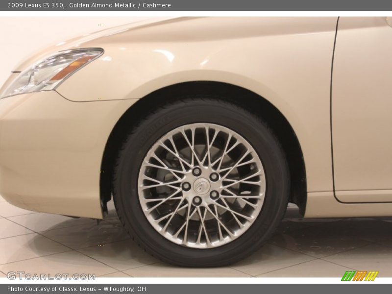 Golden Almond Metallic / Cashmere 2009 Lexus ES 350