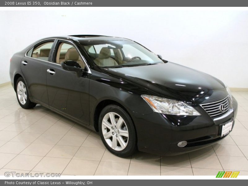Obsidian Black / Cashmere 2008 Lexus ES 350