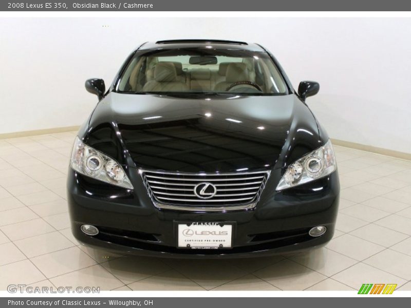 Obsidian Black / Cashmere 2008 Lexus ES 350