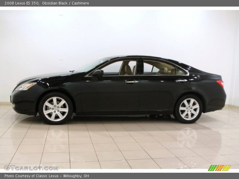 Obsidian Black / Cashmere 2008 Lexus ES 350