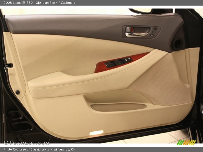 Obsidian Black / Cashmere 2008 Lexus ES 350