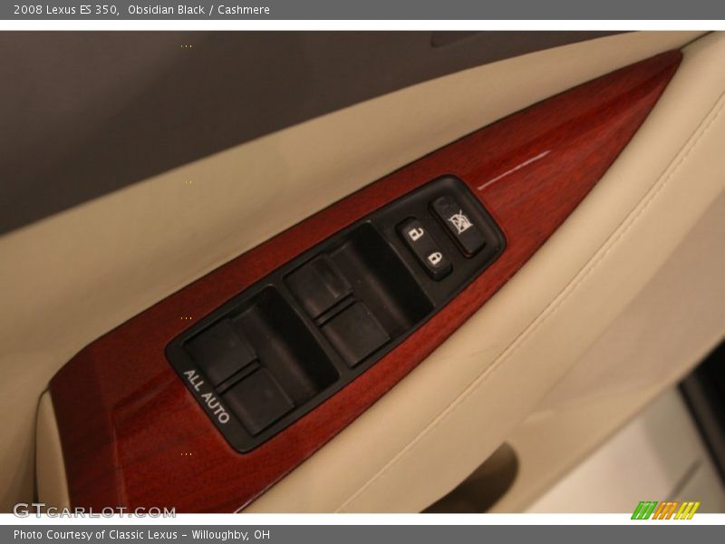 Obsidian Black / Cashmere 2008 Lexus ES 350