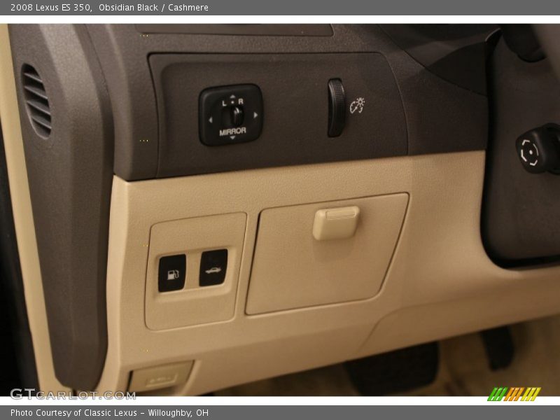 Obsidian Black / Cashmere 2008 Lexus ES 350
