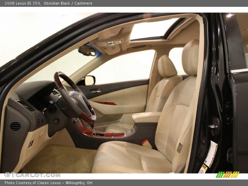 Obsidian Black / Cashmere 2008 Lexus ES 350