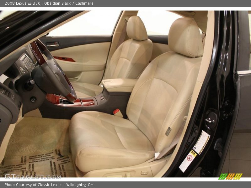 Obsidian Black / Cashmere 2008 Lexus ES 350