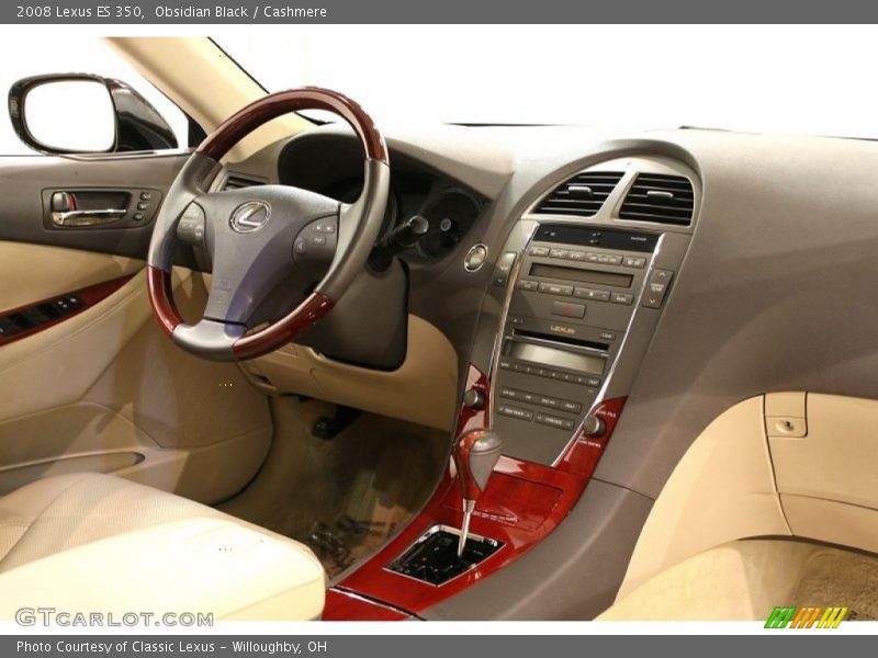 Obsidian Black / Cashmere 2008 Lexus ES 350