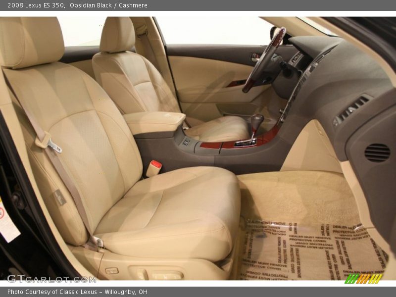 Obsidian Black / Cashmere 2008 Lexus ES 350