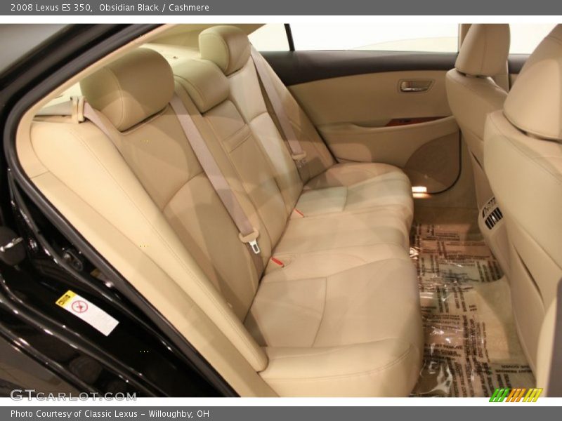 Obsidian Black / Cashmere 2008 Lexus ES 350