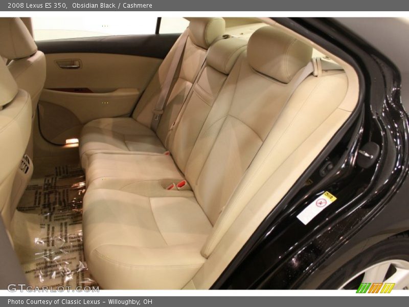 Obsidian Black / Cashmere 2008 Lexus ES 350