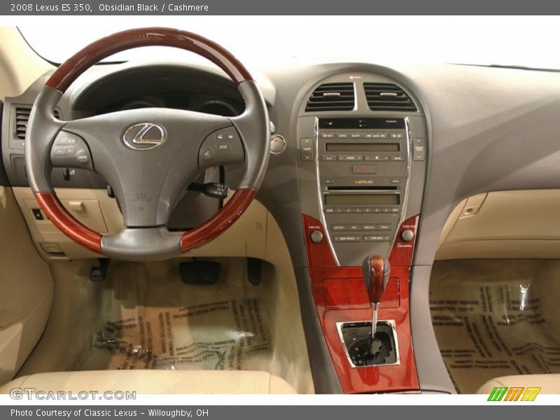 Obsidian Black / Cashmere 2008 Lexus ES 350