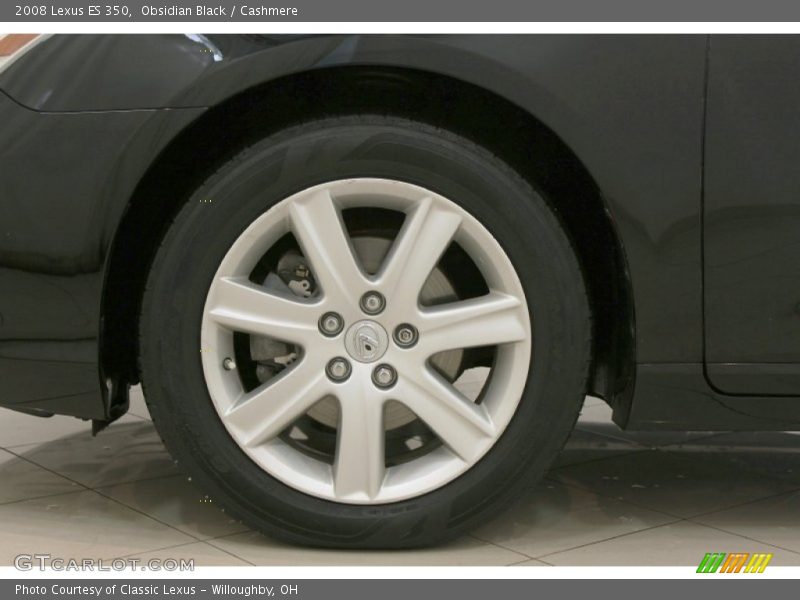 Obsidian Black / Cashmere 2008 Lexus ES 350