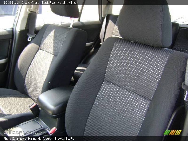 Black Pearl Metallic / Black 2008 Suzuki Grand Vitara