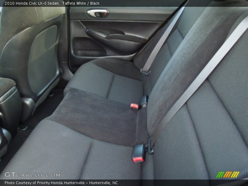Taffeta White / Black 2010 Honda Civic LX-S Sedan