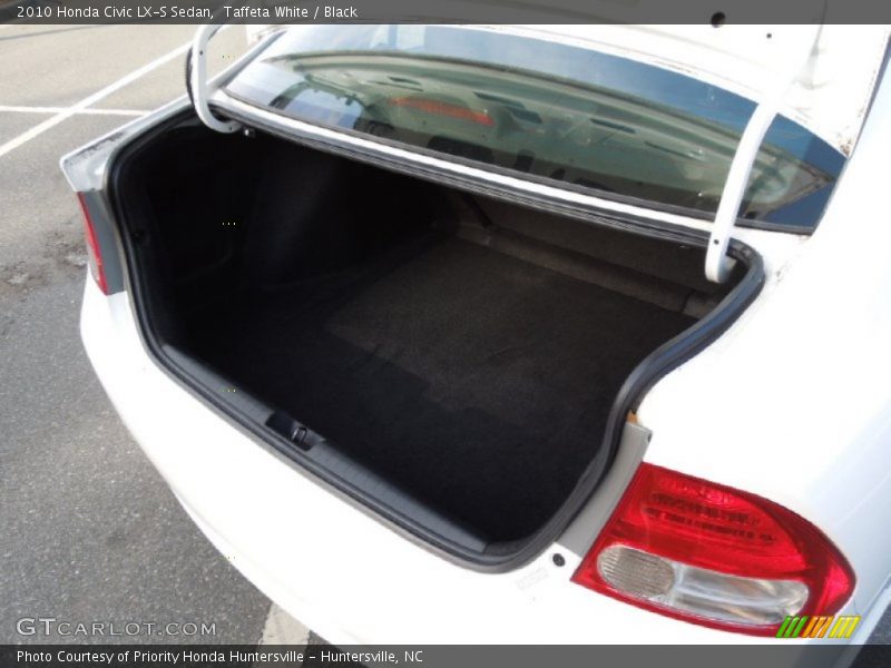 Taffeta White / Black 2010 Honda Civic LX-S Sedan