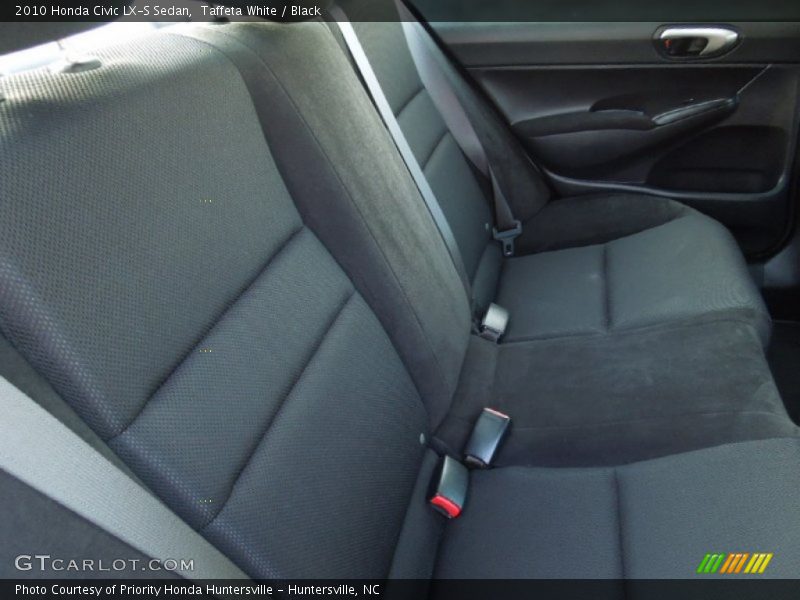 Taffeta White / Black 2010 Honda Civic LX-S Sedan