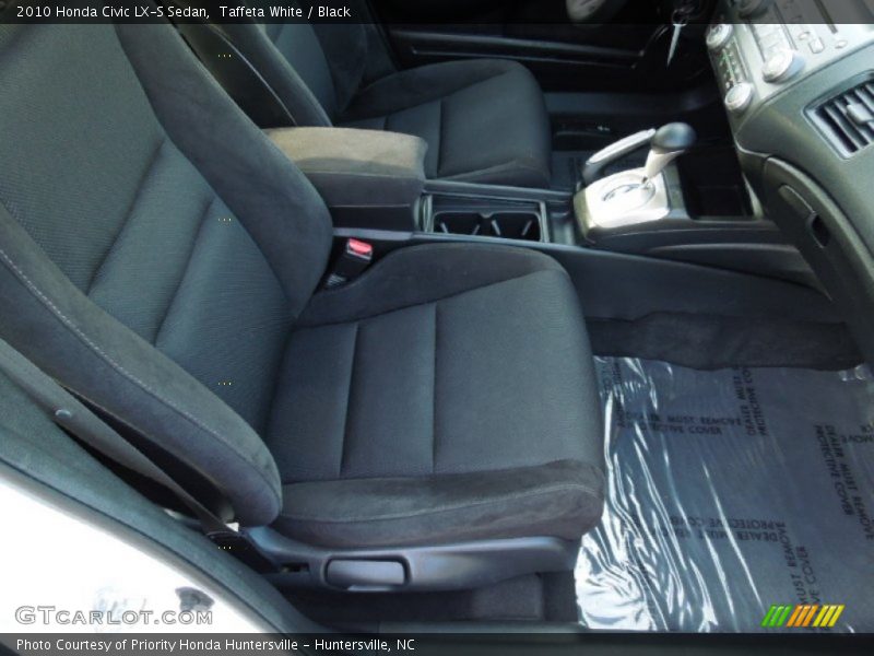 Taffeta White / Black 2010 Honda Civic LX-S Sedan
