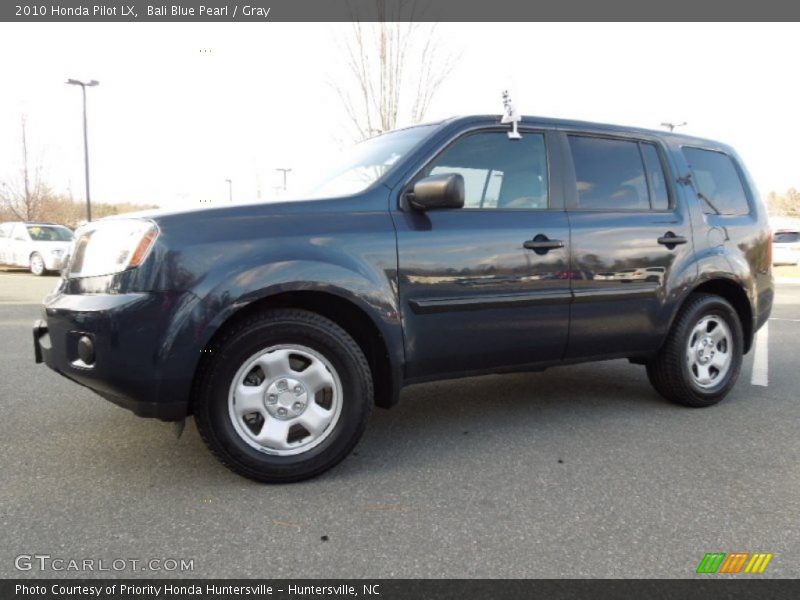 Bali Blue Pearl / Gray 2010 Honda Pilot LX