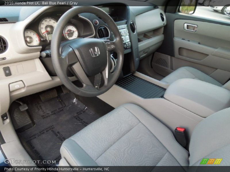 Bali Blue Pearl / Gray 2010 Honda Pilot LX