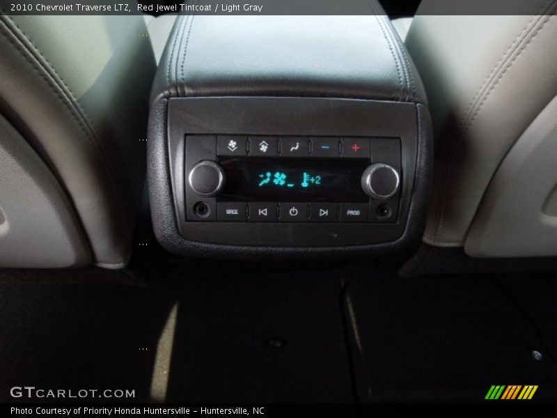 Red Jewel Tintcoat / Light Gray 2010 Chevrolet Traverse LTZ