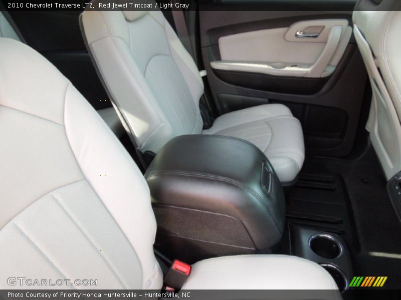 Red Jewel Tintcoat / Light Gray 2010 Chevrolet Traverse LTZ