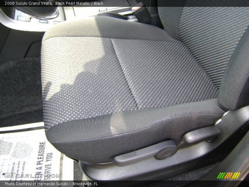 Black Pearl Metallic / Black 2008 Suzuki Grand Vitara