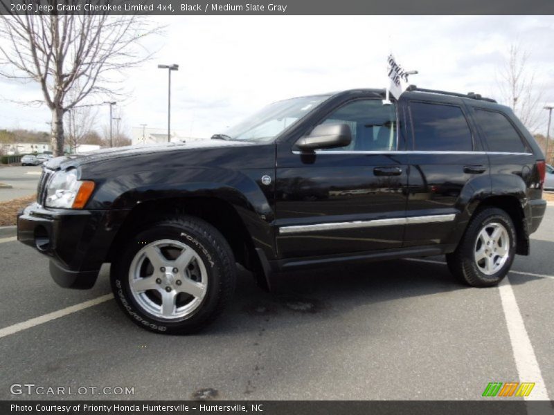 Black / Medium Slate Gray 2006 Jeep Grand Cherokee Limited 4x4