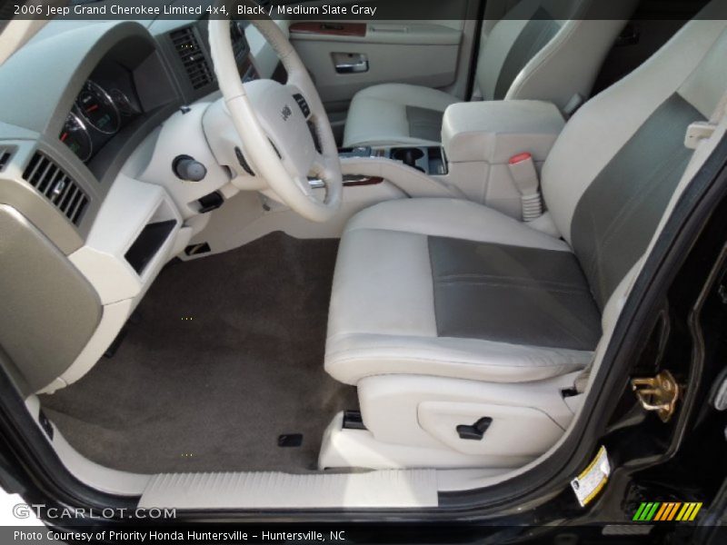 Black / Medium Slate Gray 2006 Jeep Grand Cherokee Limited 4x4