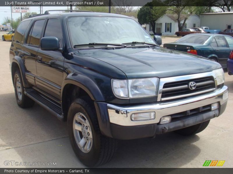 Evergreen Pearl / Oak 1998 Toyota 4Runner Limited 4x4