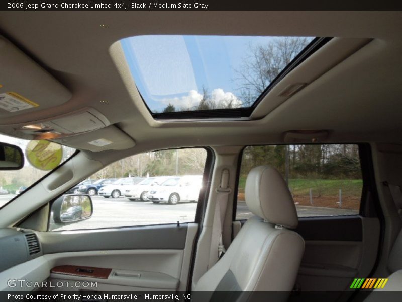 Black / Medium Slate Gray 2006 Jeep Grand Cherokee Limited 4x4